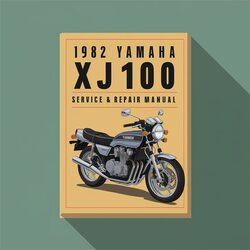 1982 Yamaha XJ Models XJ1100 Maxim Service Repair Workshop Manual PDF