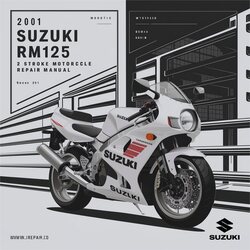 2001 Suzuki RM Series RM125 2 Stroke Motorcycle Service Repair Workshop Manual PDF