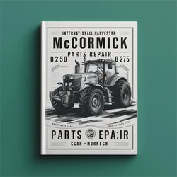 International Harvester Mccormick B250 B275 Parts Service Repair Workshop Manual PDF