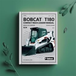 Bobcat T180 Compact Track Loader (s/n 531411001-531459999 531511001-531559999) Service Repair Workshop Manual PDF
