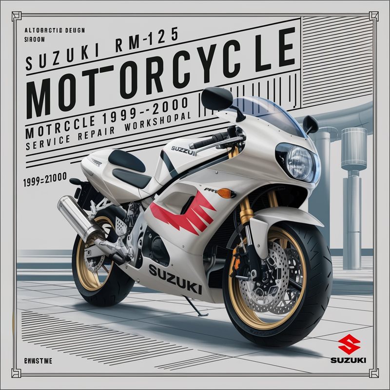 1999-2000 Suzuki RM Series RM125 Motorcycle Service Repair Workshop Manual PDF