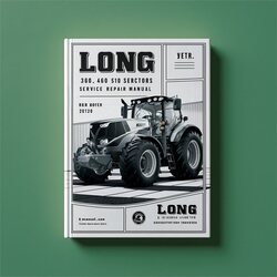 Long 360 460 510 Series Tractors Service Repair Workshop Manual PDF
