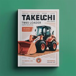 Takeuchi TW65 Wheel Loader Parts (sn E103939 Up) Catalog PDF