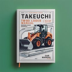 Takeuchi TW80 Wheel Loader Parts (sn E107240 Up) Catalog PDF