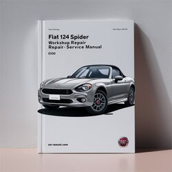 Fiat 124 Spider Service Repair Workshop Manual PDF