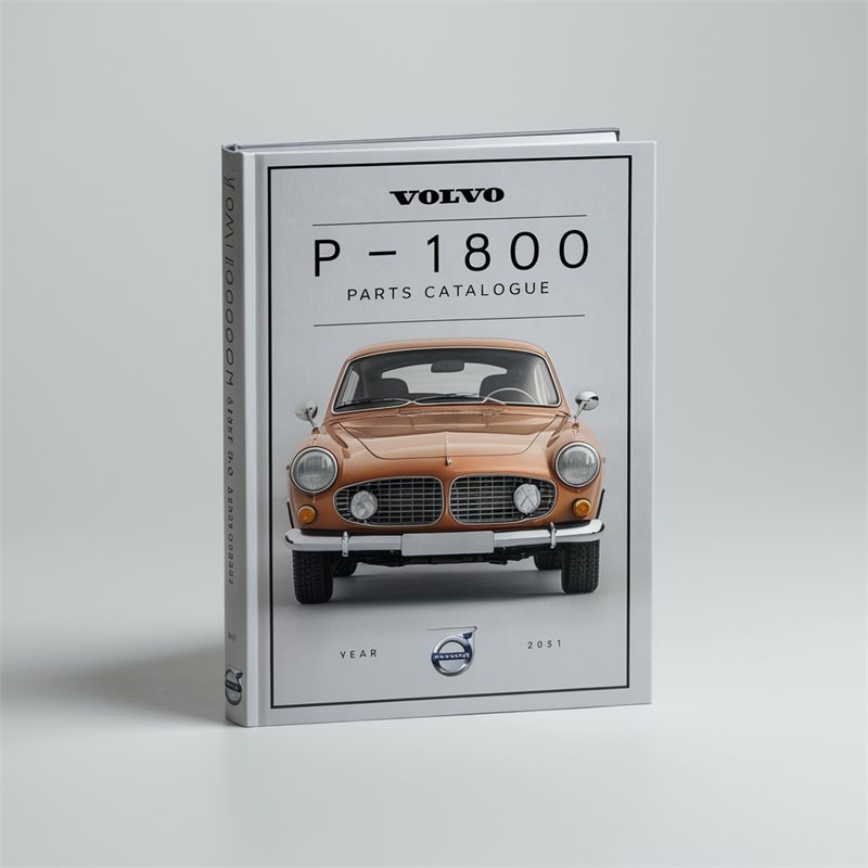 Volvo P1800 Catalogue Parts Catalog PDF