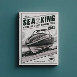 1963 Outboard Engines Sea King Gale Motor Parts Catalog PDF
