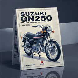 1982-2006 Suzuki GN Series GN250 Service Repair Workshop Manual PDF
