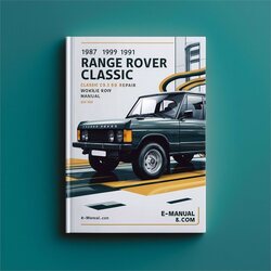 1990-1991 Range Rover Classic 3.5 3.9 V8 Service Repair Workshop Manual PDF