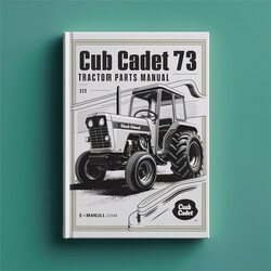 Cub Cadet 73 (TC-113-M) Tractor Parts Catalog PDF