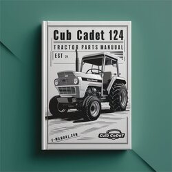 Cub Cadet 124 (TC-113-K) Tractor Parts Catalog PDF