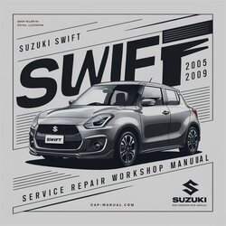 Suzuki SWIFT 2005-2009 RS415 Service Repair Workshop Manual 