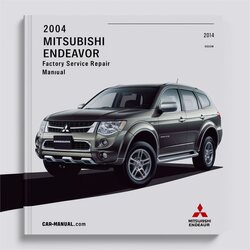 2004 Mitsubishi Endeavor Service Repair Workshop Manual PDF