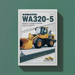 Komatsu WA320-5 Wheel Loader Service Repair Workshop Manual PDF