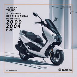 2000-2004 Yamaha Aerox YQ100 Service Repair Workshop Manual PDF