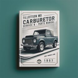 1957 Tillotson MD Vintage Carburetor N Parts Catalog PDF
