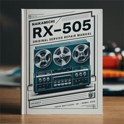 Nakamichi RX-505 Original Service Repair Workshop Manual PDF