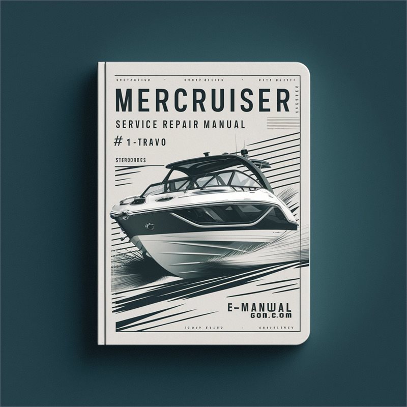 Sterndrive Mercruiser 11-bravo Sterndrives Service Repair Workshop Manual PDF