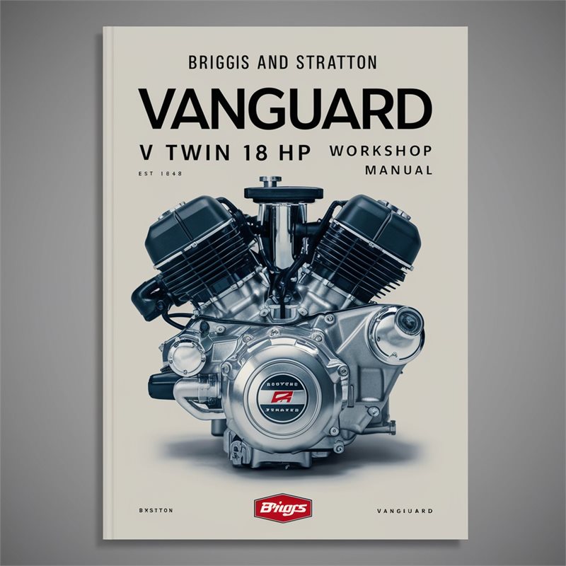 Pressure Washers Briggs And Stratton Vanguard V Twin 18 Hp Service Repair Workshop Manual PDF
