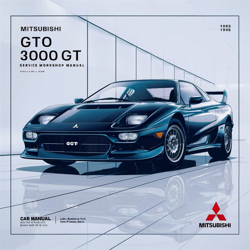 1992-1996 Mitsubishi GTO 3000GT Service Repair Workshop Manual PDF