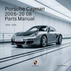 2006-2008 Porsche Cayman Parts Catalog PDF