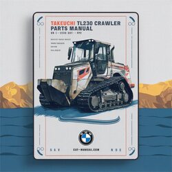 Takeuchi TL230 Crawler Loader Parts (sn: 223000001 Up) Catalog sn: PDF