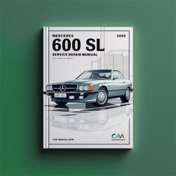 1993 Mercedes 600 SL Service Repair Workshop Manual PDF
