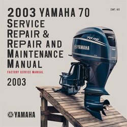 2003 Yamaha 70 Tlrb Outboard Service Repair Workshop Manual PDF