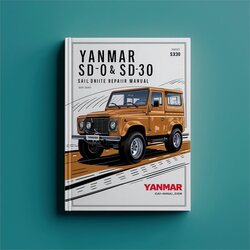 Yanmar SD20 SD30 Sail Drive Unit - Improved Service Repair Workshop Manual PDF