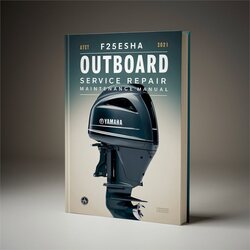 Yamaha F25ESHA Outboard Service Repair Workshop Manual PDF