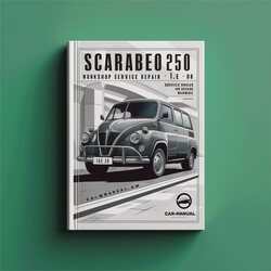 2006-2008 Aprilia Scarabeo 250 I.e Service Repair Workshop Manual PDF