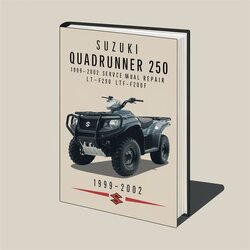 1999-2002 Suzuki Quadrunner 250 - LT-F250 LT-F250F Service Repair Workshop Manual PDF