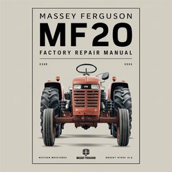 Massey Ferguson MF20 Service Repair Workshop Manual PDF