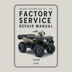 1998 Polaris Xplorer 300 4x4 Service Repair Workshop Manual PDF