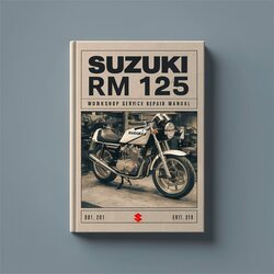 Suzuki RM 125 Workshop Service Repair Manual 