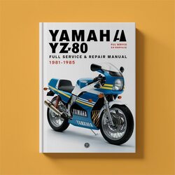 1981-1985 Yamaha YZ Models YZ80 Service Repair Workshop Manual PDF