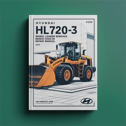 Hyundai HL720-3 Wheel Loader Service Repair Workshop Manual PDF