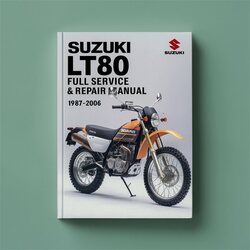 1987-2006 Suzuki LT80 Service Repair Workshop Manual PDF