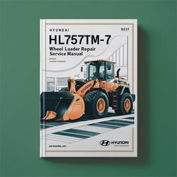 Hyundai Hl757tm-7 Wheel Loader Best Service Repair Workshop Manual PDF