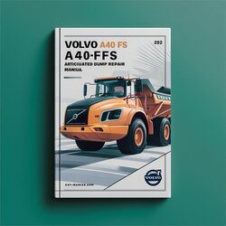 Volvo A40F FS / A40FFS Gelenk-Muldenkipper: Service- und Reparaturhandbuch (PDF)