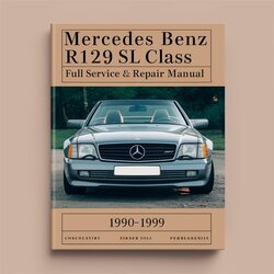 1990-1999 Mercedes SL Class Benz R129 Service Repair Workshop Manual PDF
