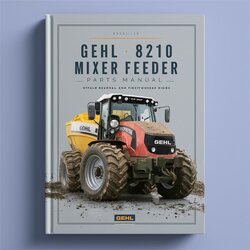 Gehl 8210 Mixer Feeder Parts Catalog PDF