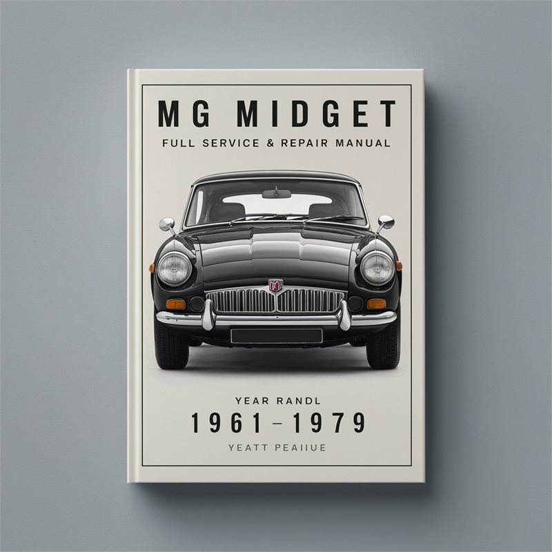 1961-1979 MG Midget Service Repair Workshop Manual PDF