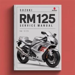 Suzuki RM 125 Service Repair Manual 