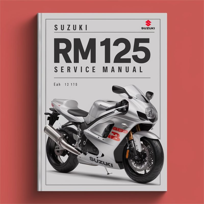 Suzuki RM Series 125 Service Repair Workshop Manual PDF