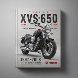 1997-2008 Yamaha XVS Models XVS650 V-STAR Service Repair Workshop Manual PDF