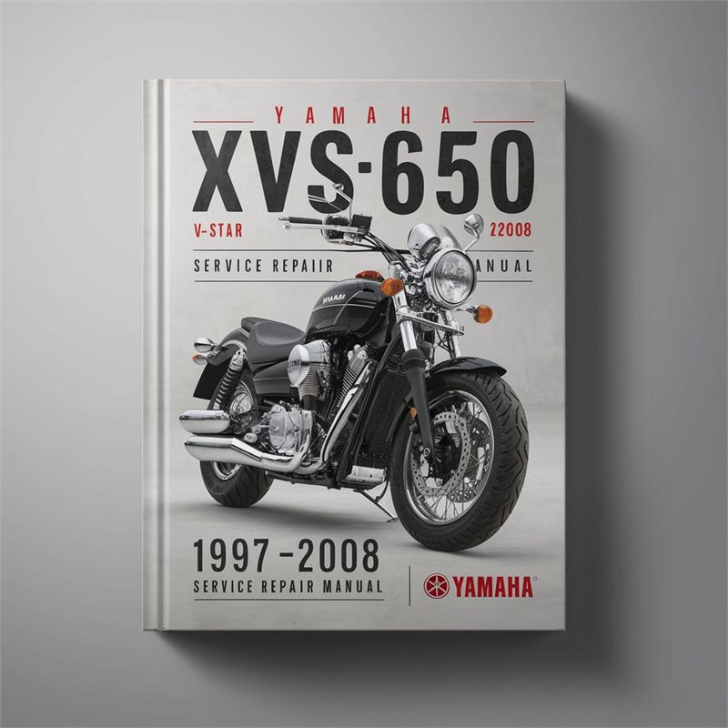 1997-2008 Yamaha XVS Models XVS650 V-STAR Service Repair Workshop Manual PDF