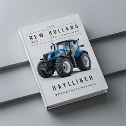 New Holland 425-430 Hayliner Operators Operator's Manual PDF