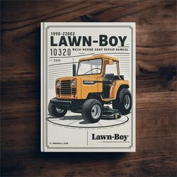 1990-2002 LAWN-BOY 10320 Walk-behind Mower /shop Service Repair Workshop Manual PDF