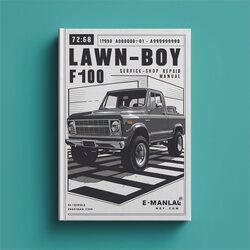 A00000001-a99999999 LAWN-BOY F100 /shop Service Repair Workshop Manual PDF